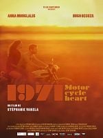 Cartel de 1971 Corazon motorcycleta