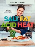 Cartel de Sal, grasa, ácido, calor