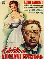 Cartel de El delito de Giovanni Episcopo