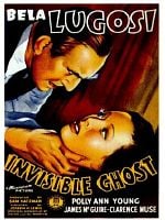 Cartel de El fantasma invisible