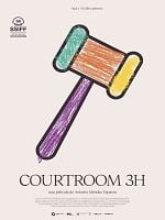 Cartel de Sala de Juzgado 3H (Courtroom 3H)
