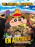 Cartel de Shin Chan en Australia. Tras las esmeraldas verdes