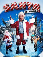 Cartel de Papá Noel a examen