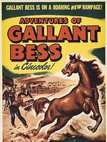 Cartel de Las aventuras de la valiente Bess