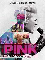 Cartel de P!nk: All I Know So Far