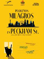 Cartel de Pequeños Milagros en Peckham St.