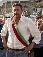 Cartel de El alcalde pescador