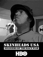 Cartel de Skinheads EEUU: Soldados de la guerra de las razas