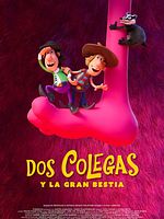 Cartel de Dos colegas y la gran bestia