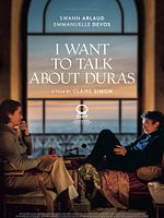 Cartel de Quiero hablar sobre Duras