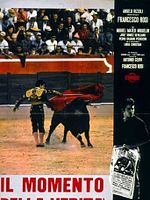 Cartel de El momento de la verdad