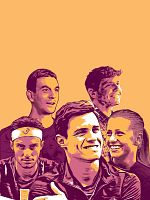 Cartel de Los amigos de Edu