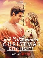 Cartel de Navidades en California: Luces de la ciudad