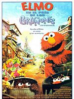 Cartel de Elmo En El País De Los Gruñones