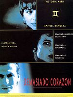 Cartel de Demasiado Corazón