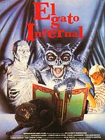 Cartel de El gato infernal