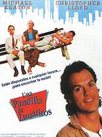 Cartel de Una pandilla de lunáticos