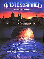 Cartel de Amsterdamned: Misterio en los canales