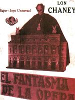 Cartel de El fantasma de la ópera