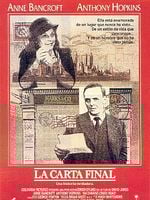 Cartel de La carta final