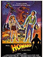 Cartel de Howard... un nuevo héroe