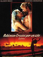 Cartel de Robinson Crusoe por un año