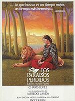 Cartel de Los paraísos perdidos