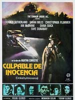 Cartel de Culpable de inocencia