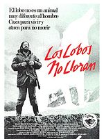 Cartel de Los lobos no lloran