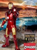 Cartel de Iron Man XXX: An Extreme Comixxx Parody
