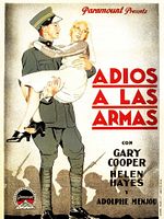Cartel de Adiós a las armas