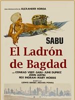 Cartel de El ladrón de Bagdad