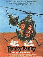 Cartel de Hanky Panky (Una fuga muy chiflada)