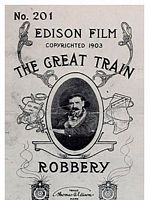 Cartel de Asalto y robo de un tren