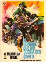 Cartel de El hombre que no quería ser santo