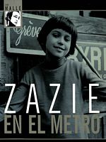 Cartel de Zazie en el metro