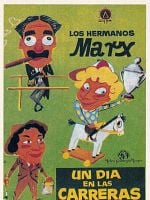 Cartel de Un día en las carreras