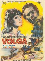 Cartel de Los bateleros del Volga