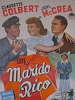 Cartel de Un marido rico