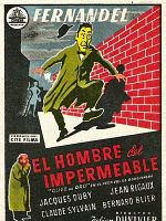 Cartel de El hombre del impermeable