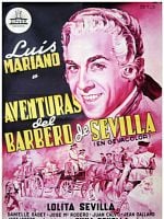 Cartel de Aventuras del barbero de Sevilla