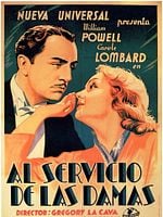 Cartel de Al servicio de las damas