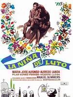 Cartel de La niña de luto