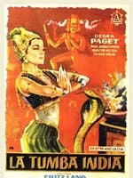 Cartel de La tumba india
