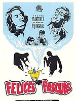 Cartel de Felices Pascuas