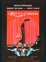 Cartel de El rey de la comedia
