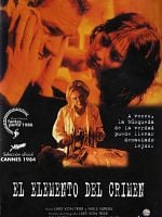Cartel de El elemento del crimen