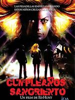 Cartel de Cumpleaños sangriento