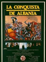 Cartel de La conquista de Albania