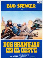 Cartel de Dos granujas en el Oeste